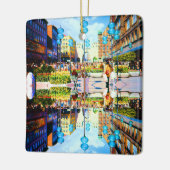 ヴィンテージドイツミュンヘンタウンゲートカリストル セラミックオーナメント (左)