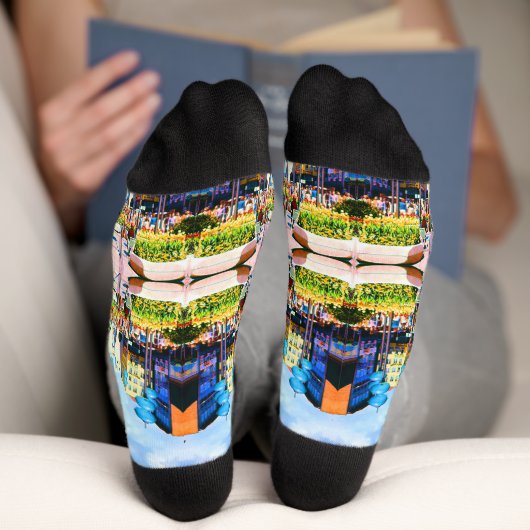 ヴィンテージドイツミュンヘンタウンゲートカリストル ソックス (底面)