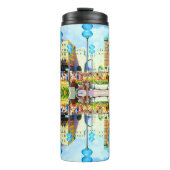 ヴィンテージドイツミュンヘンタウンゲートカリストル タンブラー (正面)