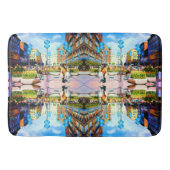 ヴィンテージドイツミュンヘンタウンゲートカリストル バスマット (正面)