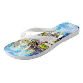 ヴィンテージドイツミュンヘンタウンゲートカリストル ビーチサンダル (アングル)