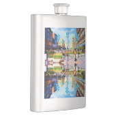 ヴィンテージドイツミュンヘンタウンゲートカリストル フラスク (右)