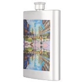 ヴィンテージドイツミュンヘンタウンゲートカリストル フラスク (左)