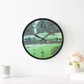 ヴィンテージドイツミュンヘンドイッチミュージアムスターファイター ラージ壁時計 (ホーム)