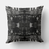 ヴィンテージドイツミュンヘンフラウエンキルシュフラウエンプラッツモ クッション (裏面)