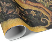 ヴィンテージドイツ中世ラブ狩り切り離し ラッピングペーパー (ロールコーナー)