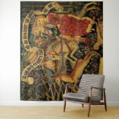 ヴィンテージドイツ中世ルネッサンスラブ狩り タペストリー (インサイチュ)