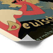 ヴィンテージドイツ劇場ポスターキャバレー ポスター (角)