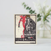 ヴィンテージドイツ国旗 ポストカード (スタンド正面)