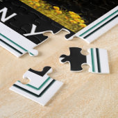 ヴィンテージドイツ夏の旅行ポスターパズル ジグソーパズル (側面)