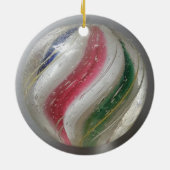 ヴィンテージドイツ手作り大理石 セラミックオーナメント (裏面)