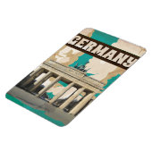 ヴィンテージドイツ旅行ポスター マグネット (左側)