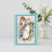 ヴィンテージドイツ誕生日カード ポストカード (スタンド正面)