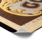 ヴィンテージドイツ語 ポスター (角)