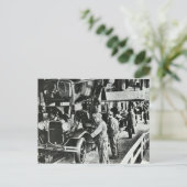 ヴィンテージドイツ車のはがき ポストカード (スタンド正面)