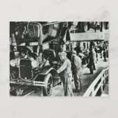 ヴィンテージドイツ車のはがき ポストカード (正面)