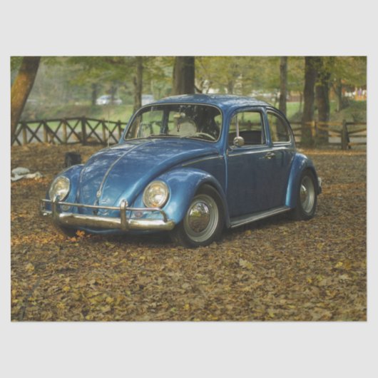 ヴィンテージドイツ車ティッシュペーパー 薄葉紙 (正面)