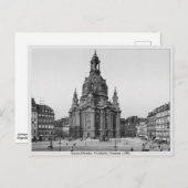 ヴィンテージドイツ1905年高通りドレスデン、ザクセン ポストカード (正面/裏面)