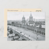 ヴィンテージドイツ、オベルバウンブルッケ ポストカード (正面/裏面)