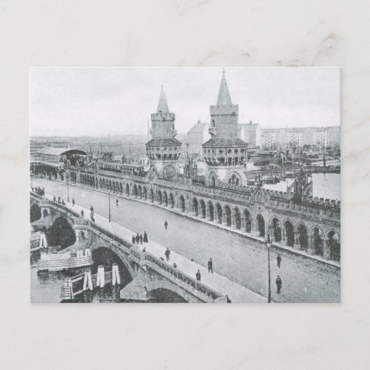 ヴィンテージドイツ、オベルバウンブルッケ ポストカード (正面)