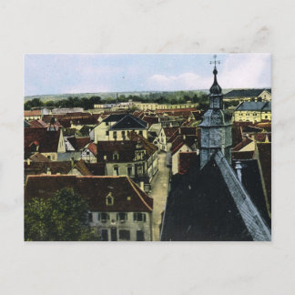 ヴィンテージドイツ、ドイツ、町の屋根 ポストカード