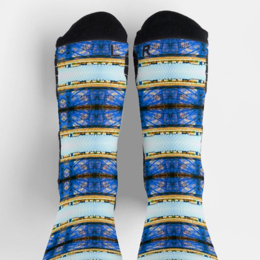 ヴィンテージドイツ・ベルリンの壁 ソックス (上部)