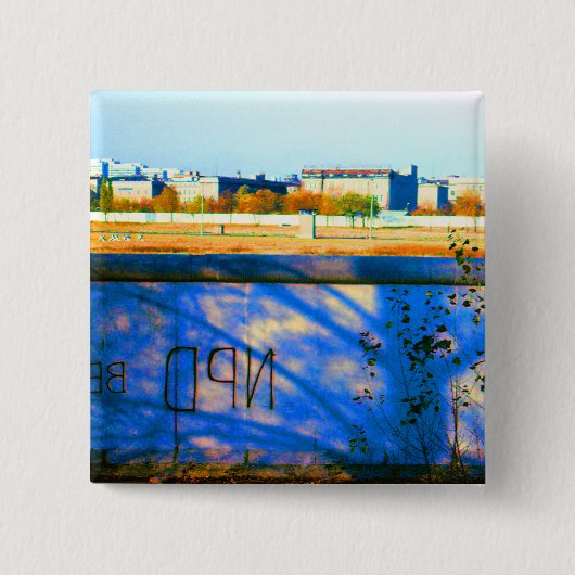 ヴィンテージドイツ・ベルリンの壁 缶バッジ (正面)