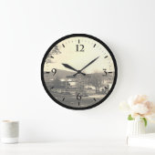 ヴィンテージドイツ・ベルリン新国立美術館ラージ ラージ壁時計 (ホーム)