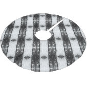 ヴィンテージドイツ・ベルリン新国立美術館 ブラッシュドポリエステルツリースカート (アングル)