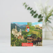 ヴィンテージドイツ、ヴィンテージドイツ、ノイシュヴァンシュタイン ポストカード (スタンド正面)