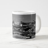 ヴィンテージドイツBerlinザテゲルエアポート ジャンボコーヒーマグカップ (正面右)