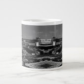ヴィンテージドイツBerlinザテゲルエアポート ジャンボコーヒーマグカップ (正面)