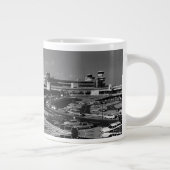 ヴィンテージドイツBerlinザテゲルエアポート ジャンボコーヒーマグカップ (右)
