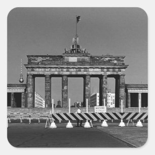 ヴィンテージドイツBerlin Brandenburg Gate 1970 スクエアシール