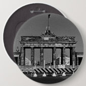 ヴィンテージドイツBerlin Brandenburg Gate 1970 缶バッジ (正面&裏面)