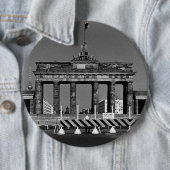 ヴィンテージドイツBerlin Brandenburg Gate 1970 缶バッジ (インサイチュ)