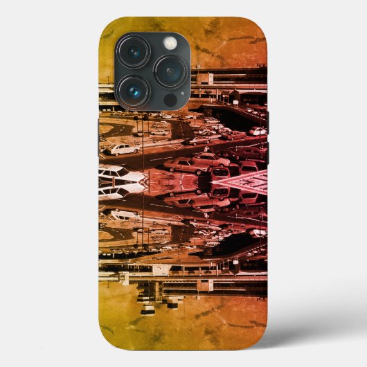 ヴィンテージドイツBerlin The Tegel Airport Case-Mate Case-Mate iPhoneケース (裏面)
