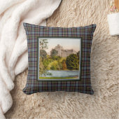 ヴィンテージドゥーネキャッスルスターリングバンノックバーンタータンチェック クッション (ブランケット)