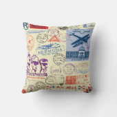 ヴィンテージドキュメントスタンプカラーセット クッション (裏面)