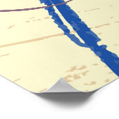 ヴィンテージドキュメントスタンプセットデザイン。 ポスター (角)