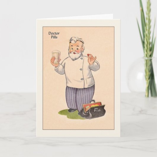 ヴィンテージドクターがウェルカードを手に入れる カード (正面)