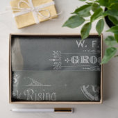 ヴィンテージドッグとエフエマデクページティッシュペーパー 薄葉紙 (ギフト)