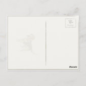 ヴィンテージドッグはがき[あいさつ文字付き] ポストカード (裏面)