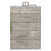 ヴィンテージドッグイラストレーションシガーラベル フラスク (裏面)