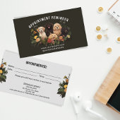 ヴィンテージドッグシッタートリマーペットケアアポイントメント 名刺