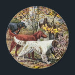 ヴィンテージドッグセッタートリオ マグネット<br><div class="desc">ヴィンテージ犬のトリオ：ゴードン・セッター、アイリッシュ・セッター、イングリッシュ・セッター。ヴィンテージ画像ルイ・アガシズ・フエルテスの「犬の本」より(1919)。</div>