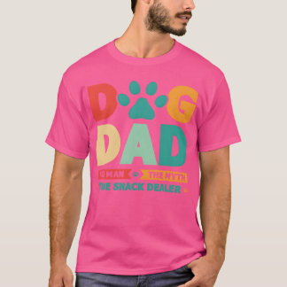 ヴィンテージドッグパパドッグ恋人動物愛好家ドッグフレンド Tシャツ