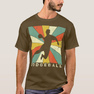 ヴィンテージドッジボールスポーツレトロギフトTシャツ Tシャツ