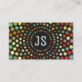 ヴィンテージドット |アーモダント |モノグラム 名刺 (裏面)