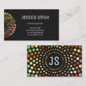 ヴィンテージドット |アーモダント |モノグラム 名刺 (正面/裏面)